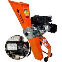 Forest Master – Broyeur de végétaux thermique 6 CV à démarrage électrique – Réduction déchets < 10 mm – Moteur 4 temps LCT – Pour bois dur et branches