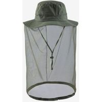 Chapeau d'apiculture avec moustiquaire/maille anti-insectes intégrée, protection du visage - Vert militaire