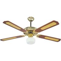 VENTILATORE DA SOFFITTO CON LUCE 'GOLD' Ø 130 cm