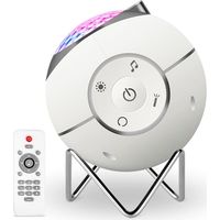 Projecteur Ciel Etoile, Projecteur Galaxie Led Planetarium Projecteur Lamp, Projecteur Galaxie Veilleuse Enfant avec Rotation de 360/Télécommande pour BéBé Enfant Adulte