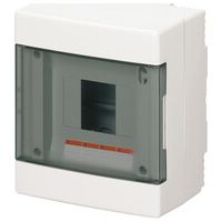 CENTRALINO DA PARETE IP40 BIANCO 4 MOD PORTA FUME