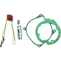 Lot de 5 joints d'air diesel + bougie de préchauffage en céramique pour chauffage à air diesel 58 kW Compatibilité avec les chauffages Webasto Eberspacher 58 kW