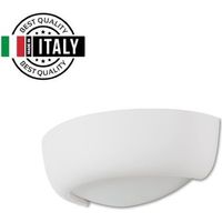 APPLIQUE DA PARETE BIANCA 1XE27 AGALE BELFIORE