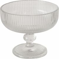 Gestreifter Becher für Desserts RIGANO, 250 ml