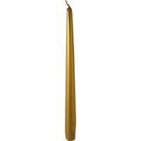 Cereria Di Giorgio Candele Coniche Ø 2,2 cm H. 30 cm (12 pz) - Oro