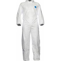 Combinaison jetable 500 Industry – Tyvek 41 g/m² – Résistante aux déchirures – Col officier pour environnements sans projection – Zoro Select