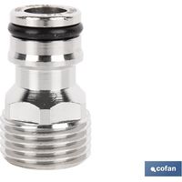 Adaptateur en laiton filetage mâle 1/2 pour systèmes d'irrigation