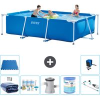 Intex Piscina con struttura Rettangolare - 300x200x75 cm - 7-pezzi S30238