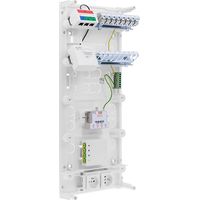 Siemens – Coffret de communication Grade 3 TV 8RJ45 – Connecteurs RJ45 Cat.6A STP – Répartiteur TV 4 sorties – Installation complète et soignée
