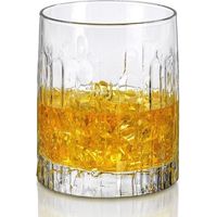 Borgonovo Oak set 6 bicchieri vetro whisky e acqua 30 cl