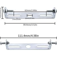pezzi 90 mm piastra pendente per plafoniera per piastra di montaggio base di copertura per lampadario a sospensione lampadario plafoniera decorazione soffitto