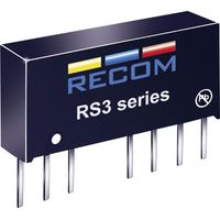 RECOM RS3-1212D DC/DC-Wandler, Print 12 V/DC 12 V/DC, -12 V/DC 125 mA 3 W Anzahl Ausgänge: 2 x Inhal