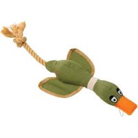 House of Paws Kharki XL Duck Canvas Thrower Dog Toy - 267634