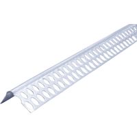 Baukom Spachtelprofil Kantenprofil 13 x 23,5 mm Aluminium glatt 5 Stück