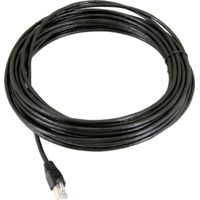 Pre-Cut 5m Cat5E UTP Outdoor Ethernet Network Cable - Black