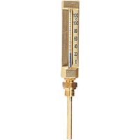 Termometro ad immersione attacco diritto 0° - 120° 63 mm 1/2 Watts industries