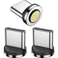 Embouts Magnétiques USB Type C7Pin 240W, 3Pcs Embouts Magnétiques pour Connecteur USB C
