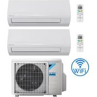 Climatiseur Daikin NEW SENSIRA Wifi Dual Split 7000 + 7000 BTU avec et 2MXF40A Classe A++/A+