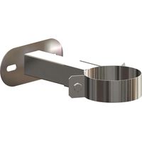 ATEC Distanciador de pared 50-150mm DN60/100 acero inoxidable brillante acortable, 700744