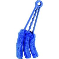 Quitapolvo de radiador de microfibra azul + un repuesto MSV
