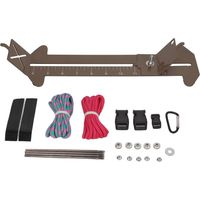 Kit de Jig de Tissage pour Bracelet Paracord en Acier Inoxydable - Outil de Fabrication de Bracelets DIY pour Randonnée, Couleur Kaki