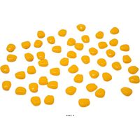 50 grains de mais artificiels fausse nourriture réaliste