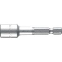 Wiha Inserto per chiave a tubo, magnetico 55 mm Esagono esterno 1/4" E6,3 7.0 mm (04634)
