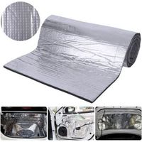 Tapis d'insonorisation pour voiture 50x100cm, mousse d'insonorisation de 10 mm, imperméable et insonorisant.