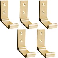 Pack Klapphaken Wand Handtuchhaken Kleiderhaken 90° Faltbarer Massiver Aluminium Rostfreier Hakenhalter für Kleiderschrank Badezimmer Küche