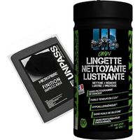 Lingettes de nettoyage unpass sachet 80 pièces microfibre