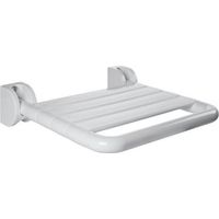 Normbau 0841511019 Asiento de ducha plegable con apoyo al suelo