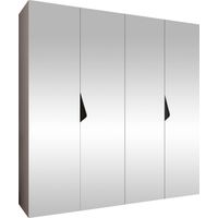 Armario Hartford 630, Cachemira, 202x200x52cm, Puertas de armario: Con bisagras, Número de estantes: 0