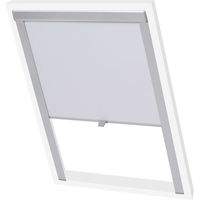 Store enrouleur occultant, Store jour nuit, Rideau occultant Isolant et Thermique Blanc F06 MAE3173