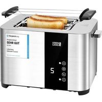 Lebenlang LBL9898 Tostapane Elettrico Argento-Grigio Moderno