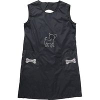 Tablier de toilettage imperméable en nylon pour animaux de compagnie, vêtement de travail pour toiletteurs chiens et chats, blouse anti-adhérente pour le bain et la coiffure