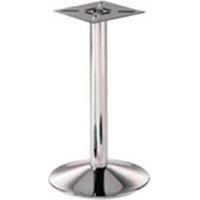 Pied corolle - Base : Ø 520 mm - Hauteur : 1100 mm - Décor : Chromé - MANART