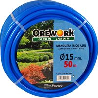 Kit manguera Trico azul - Ø 15 mm - 10 m