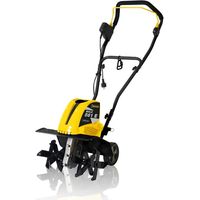Garland – Motobineuse électrique 1050W – 6 fraises de 23 cm – Largeur de travail 40 cm – Guidon pliable sans outil – Pour terrains accidentés