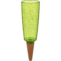 Scheurich 58869 Copa XXL Dispenser d'Acqua in plastica con Cono di Argilla, Verde, Altezza 32 cm, 1,0 Vol., 13 x 13 x 37 cm