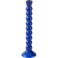 Bougeoir Design en Bois "Waldo" 38cm Bleu