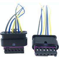 Compatible with BMW 3 Series F30, F35, 316i, 318li, 320li, and 325l taillight and brake light base wiring harness connectors