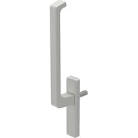GU HS Drehgriff DIRIGENT 180° innen Rosette ohne PZ silber