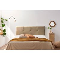 Testiera Imbottita ALTEA Similpelle 130x50x5 cm - Moonia