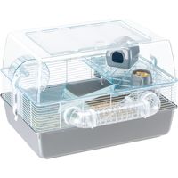 Ferplast DUNA FUN Cage pour rongeurs FERPLAST DUNA FUN : adaptée aux hamsters, souris, design italien, accessoires inclus.. Variante DUNA FUN - Misure: 55 x 47 x h 37.5 cm - Gris