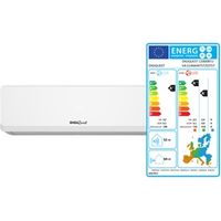 DIGIQUEST KIT CLIMA UNITA' INTERNA + UNITA' ESTERNA 12.000BTU INVERTER V4 classe energetica A++ per il raffreddamento e A+ per il riscaldamento (A+++ nella stagione più calda)