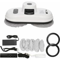 Robot nettoyeur de vitres automatique – Télécommande – Corde de sécurité 4,5 m – Nettoyage rapide 4 min/m² – Norme européenne