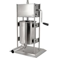 Zelsius Machine professionnelle de remplissage de saucisses 10 litres en acier inoxydable