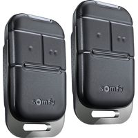 SOMFY 1870875 - 2 télécommandes Keypop 2 canaux RTS - Haute résistance