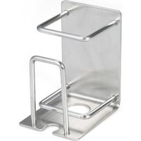 Soporte de pared para cepillos de dientes, soporte para cepillos de dientes, portavasos para cepillos de dientes, organizador de baño, estante de almacenamiento