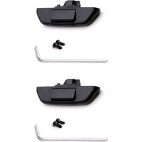 Deux poignées de pare-soleil de toit ouvrant arrière pour modèles Audi Q7 2007-2015, 4L0898924B, noir.